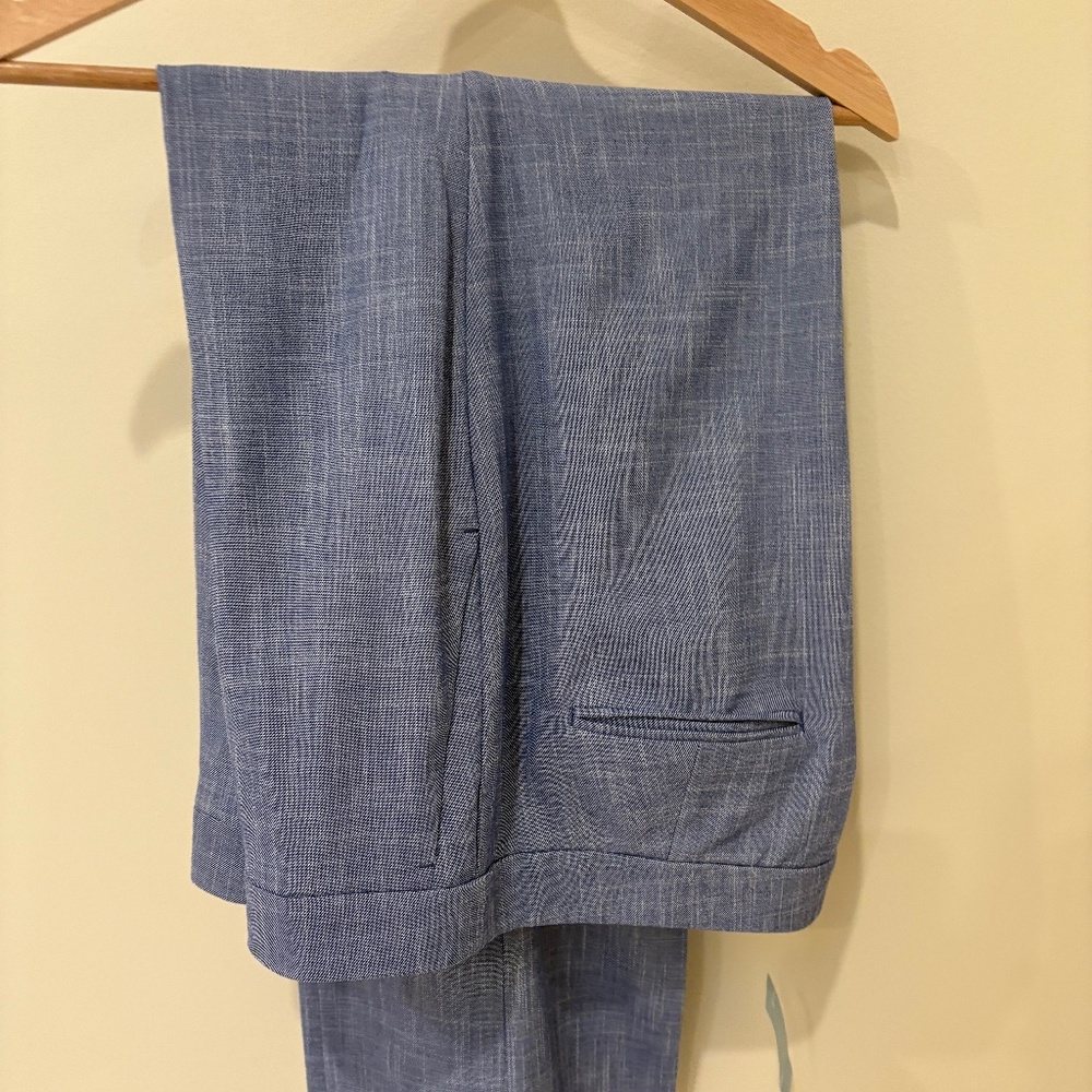 Ann Taylor Petite High Rise Trouser Pant in Cross Weave NWT